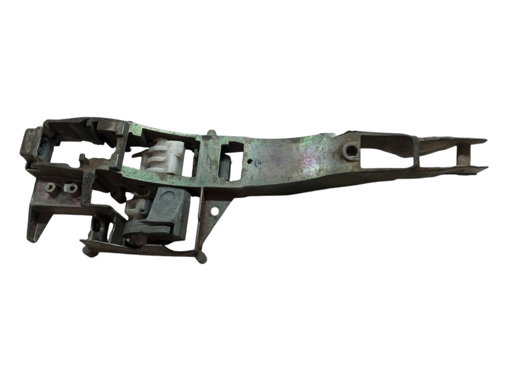 Suporte Macaneta Externa C4 2008 2012 Traseira Esquerda Prata Traseira 1