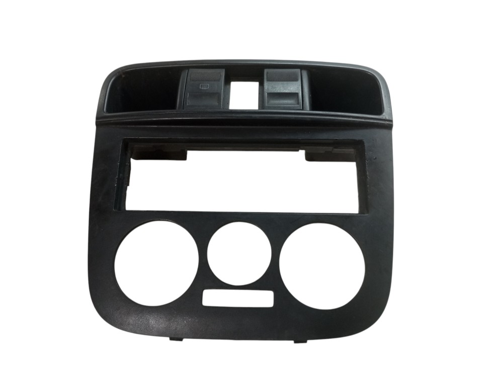 Moldura Central Painel Gol G4 2005 2007 2009 Usado Vw Preto 1