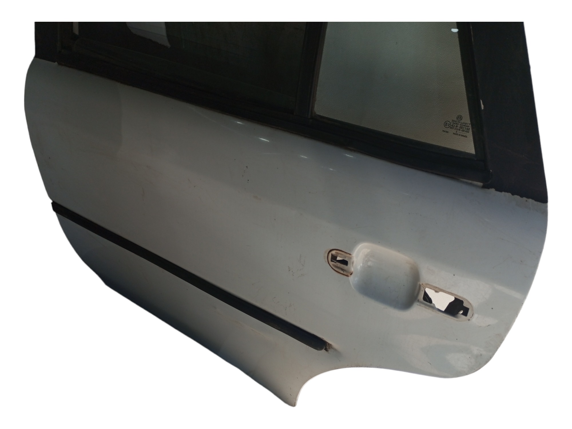 Porta Gol G4 2005 2006 2007 2008 2009 Traseira Esquerda  Traseira Esquerda Branco 7
