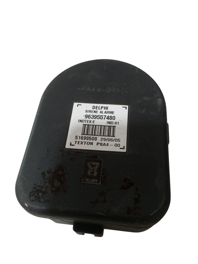 Sirene Alarme Anti Furto Peugeot 307 2006 2008 2010 2012 2
