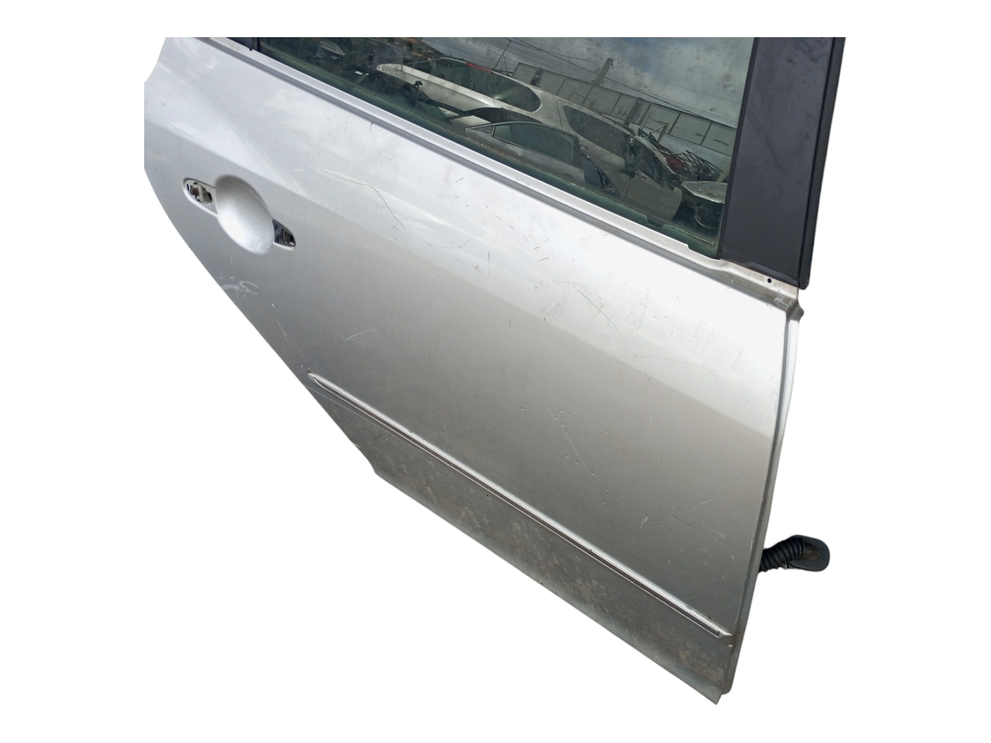 Porta Azera 2008 2009 2010 2011 Traseira Direita Hyundai  Traseira Direita Prata 4