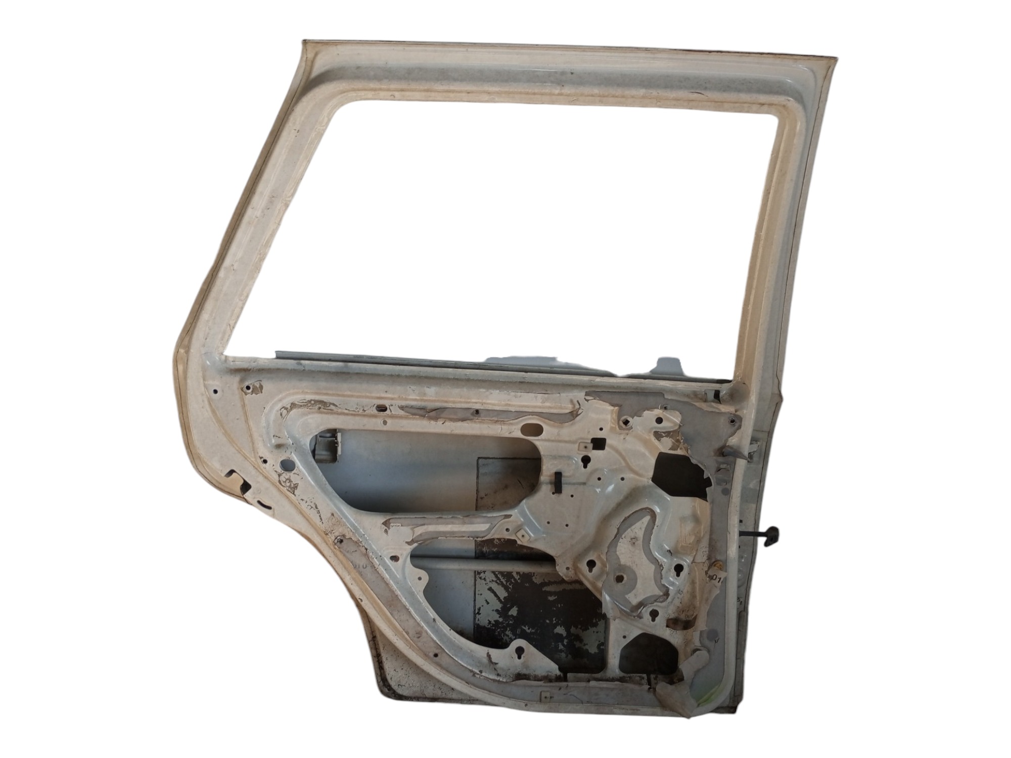 Porta Ford Fiesta 97 98 99 2000 2001 Traseira Esquerda Traseira Esquerda Branco 8