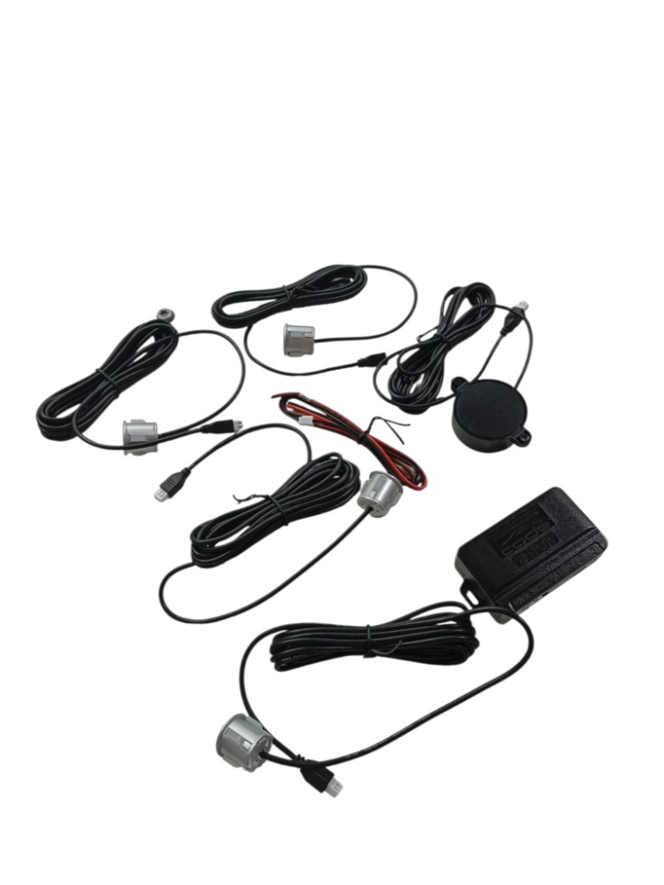 Sensor Estacionamento Re 4 Sensores Display Cores Tech One Preto 5