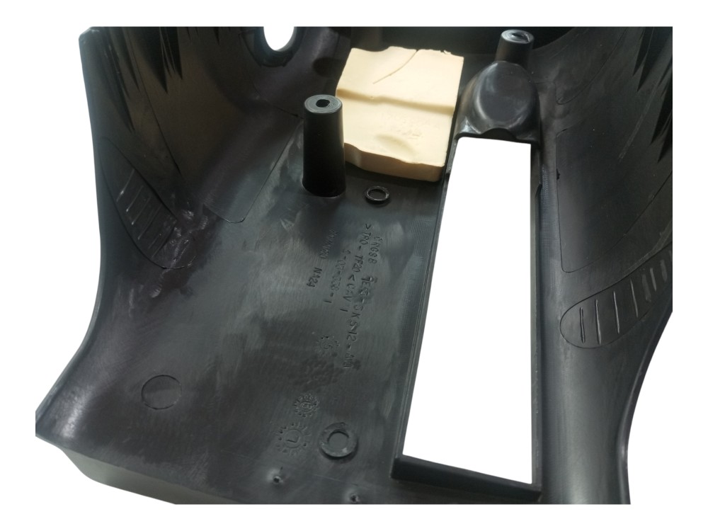 Moldura Coluna Direcao Ford Fusion 2.3 2006 2007 2008 Usado 5