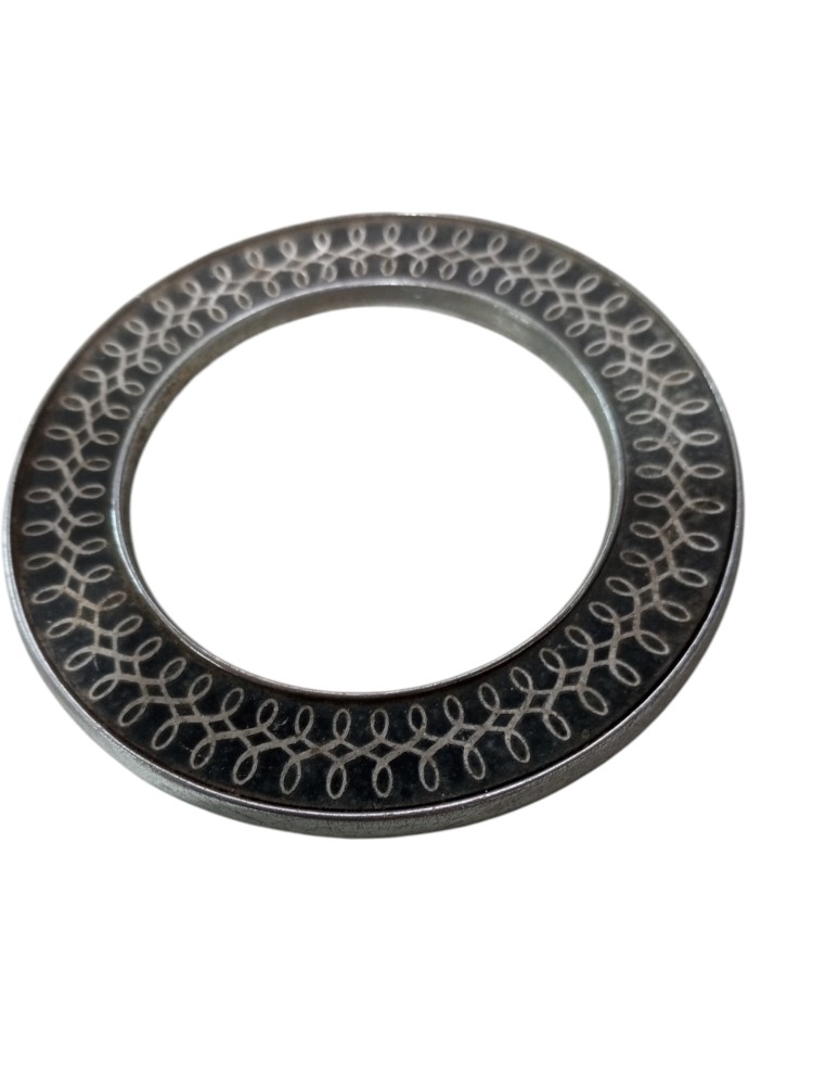 Emblema Coluna Lateral Ford Galaxie 72 73 74 75 76 77 78 Cinza 2