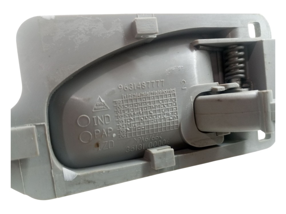 Macaneta Interna Xsara Picasso 2002 2006 2010 2013 Esquerda  Cinza Traseira 6