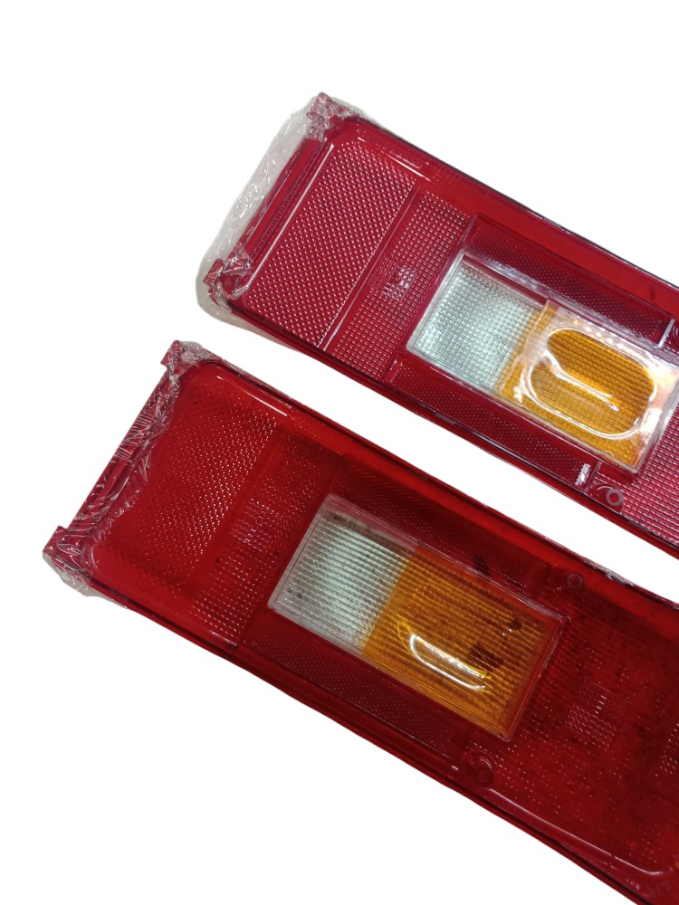 Lente Lanterna Volvo Vm Fh12 Fh13 Fh16 Par Traseiro Vermelho 4