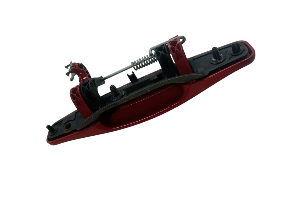 Macaneta Externa Logan Sandero 2008 2014 Esquerda Traseira Vermelho Dianteira/traseira 7