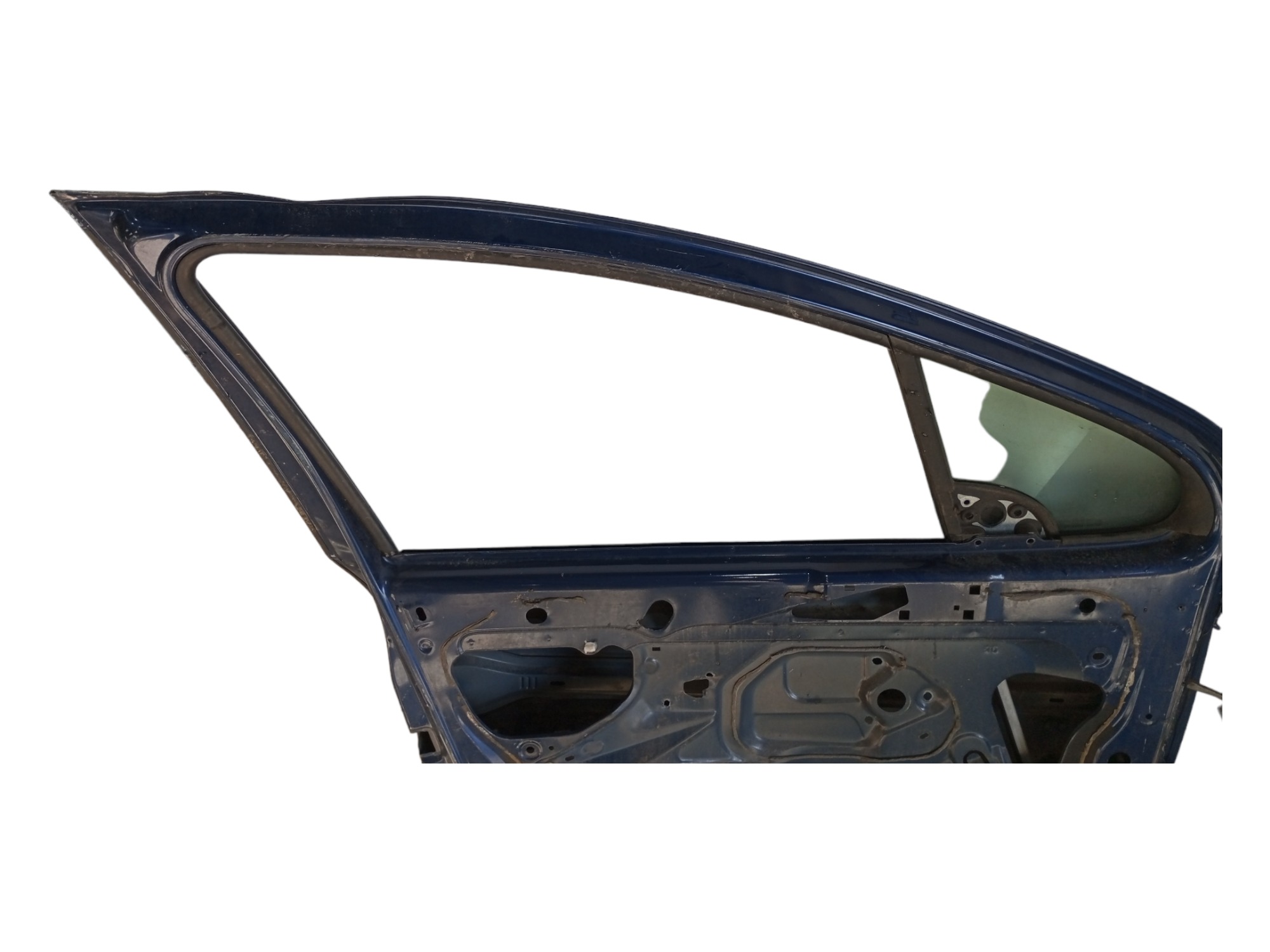 Porta Peugeot 307 2001 2002 2003 2004 Dianteiro Esquerdo  Dianteira Esquerda Azul 6