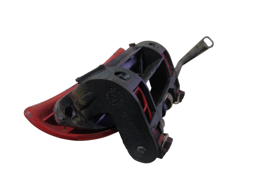 Macaneta Externa Peugeot 207 2009 2012 Dianteira Esquerda Vermelho Dianteira/traseira 2