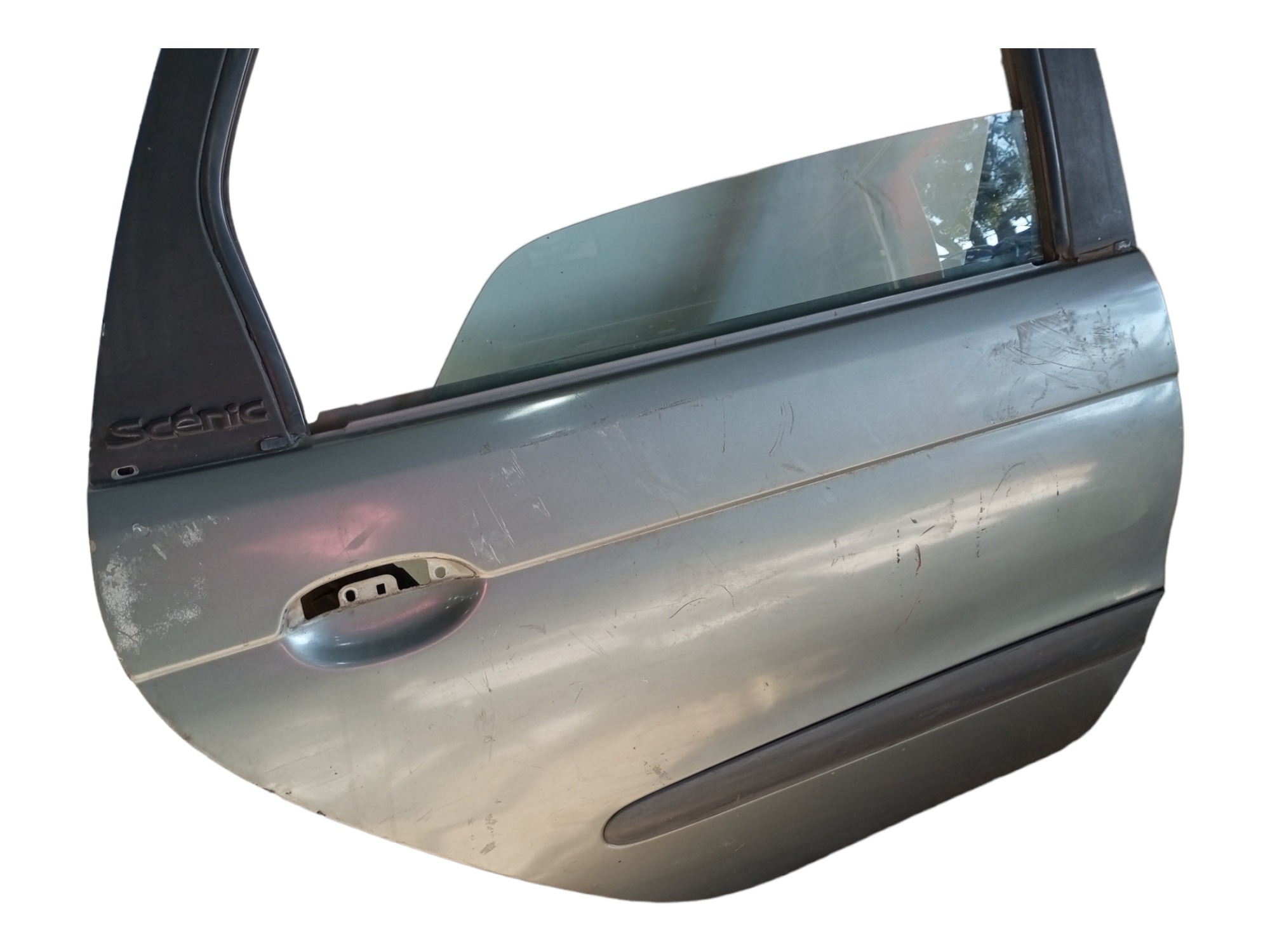 Porta Scenic 99 2000 2001 2002  2006 2007 Traseira Direita  Traseira Direita Prata 6