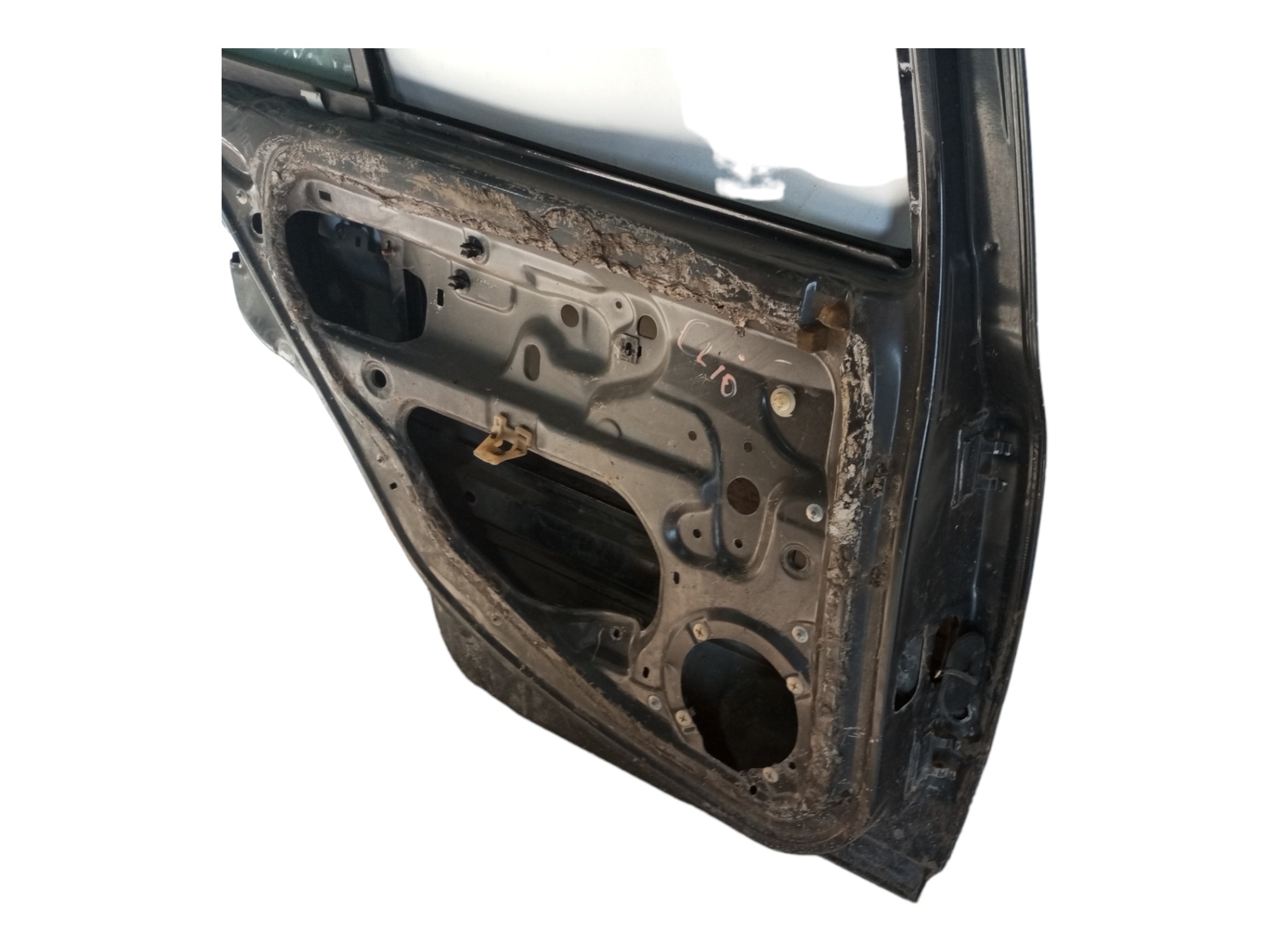 Porta Clio 2007 2008 2009 2010 Traseira Esquerda Renault Traseira Esquerda Preto 8