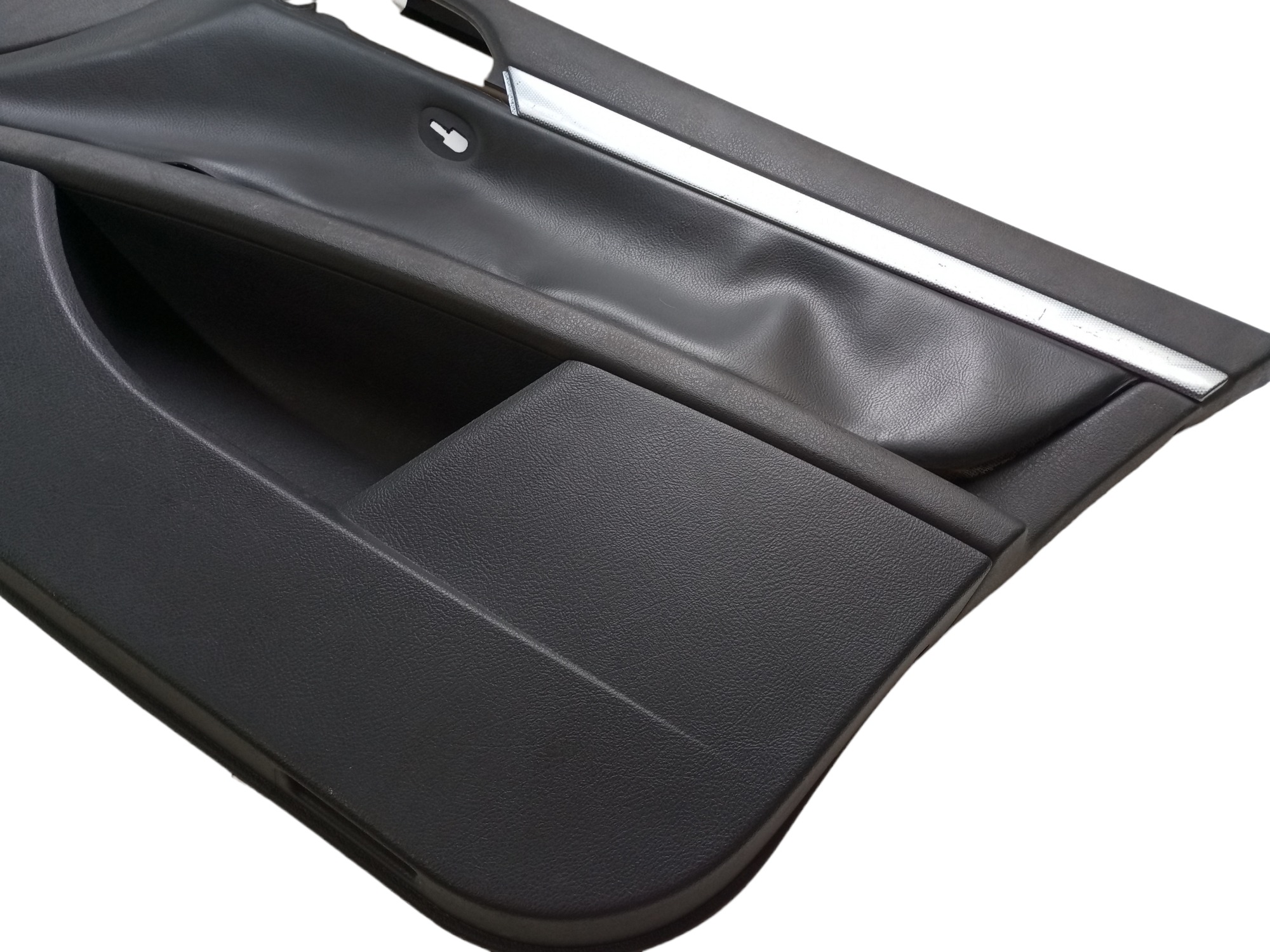Forro Porta Peugeot 407 2004 2009 2011 Dianteiro Direito Cinza 2