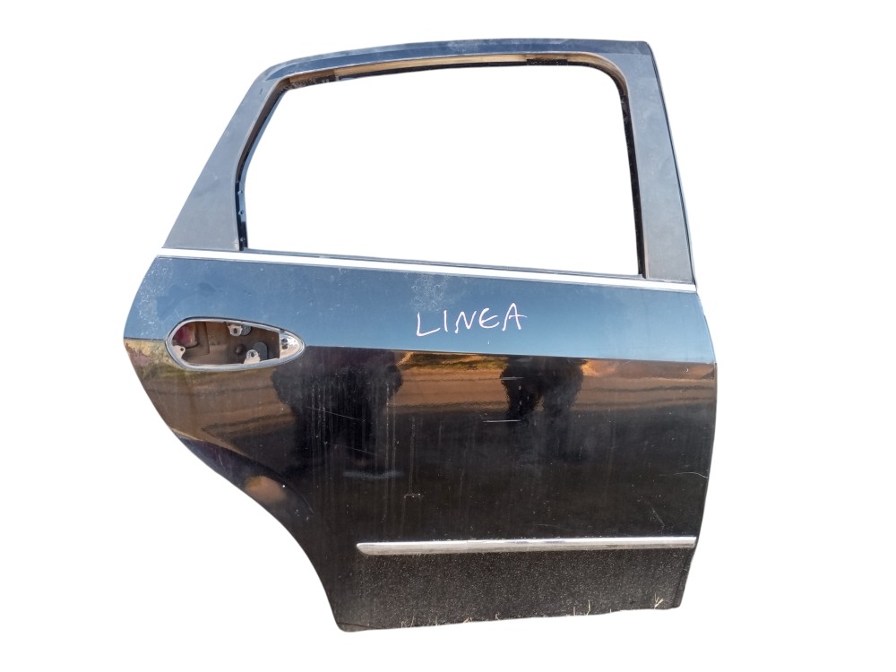 Porta Fiat Linea 2008 2010 2012 2014 Traseira Direita Usads Traseira Direita Preto 1