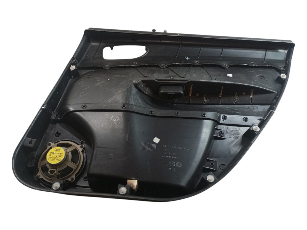 Forro Porta Peugeot 307 2005 2010 2012 Traseira Esquerda Preto 6