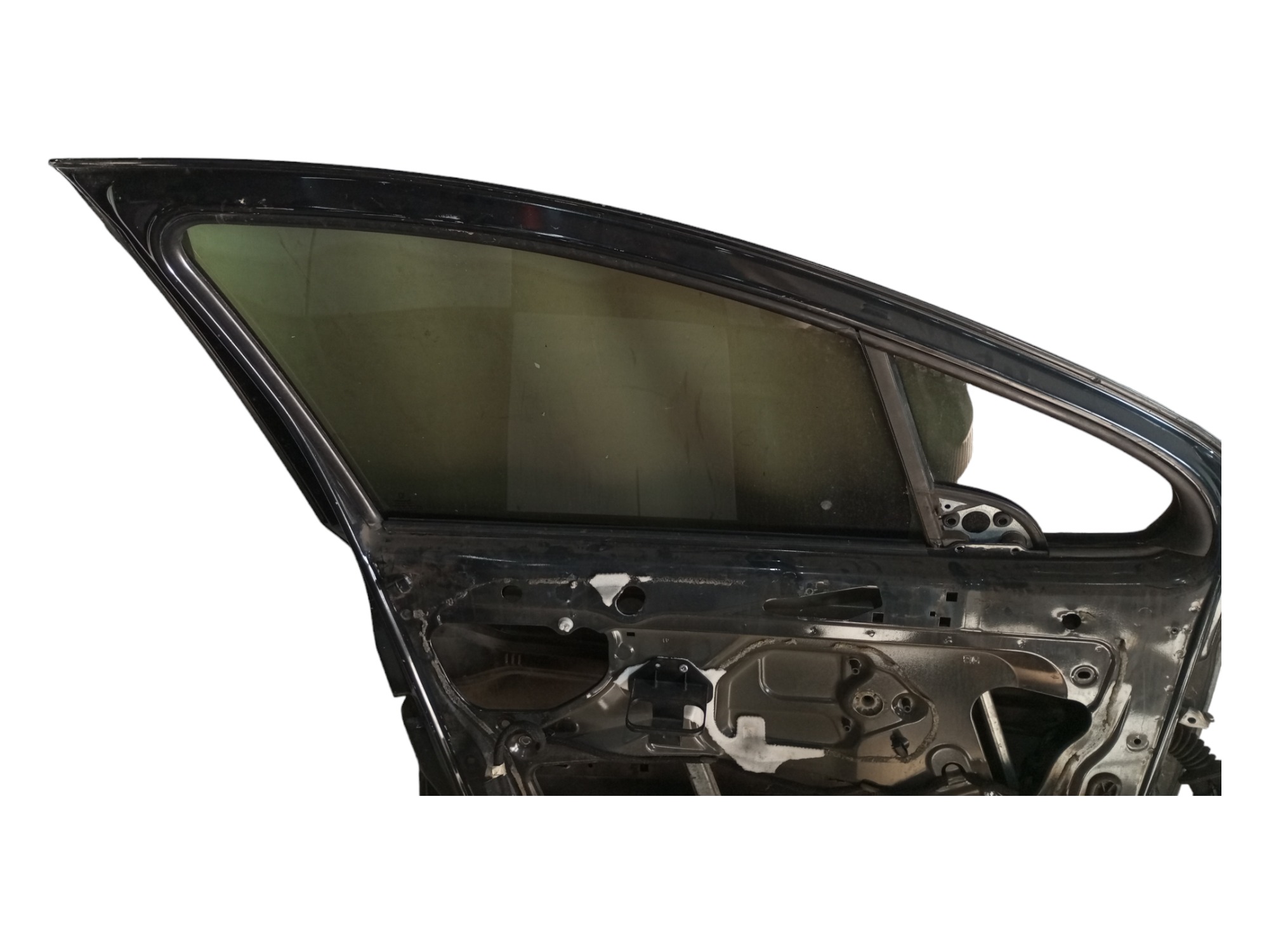 Porta Peugeot 307 2006 2008 2010 2012 Dianteira Esquerda Dianteira Esquerda Preto 2