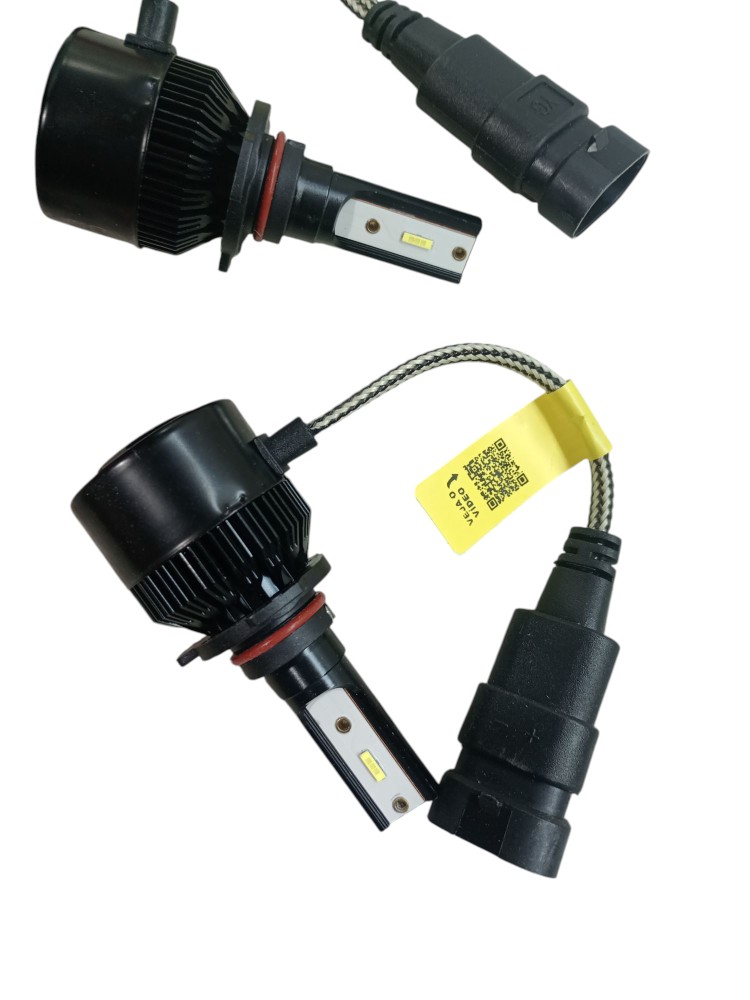 Kit 2 Lampadas Ultra Led Super Corolla 2002 2005 2008 8000k Plug Preto Branca Azulado 3