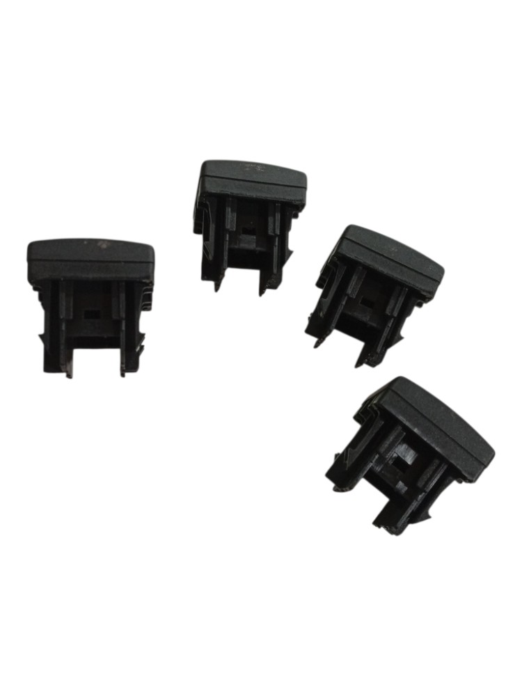Kit Botao Falso Painel Citroen C4 Pallas 2008 2009 2010 2012 Preto 4