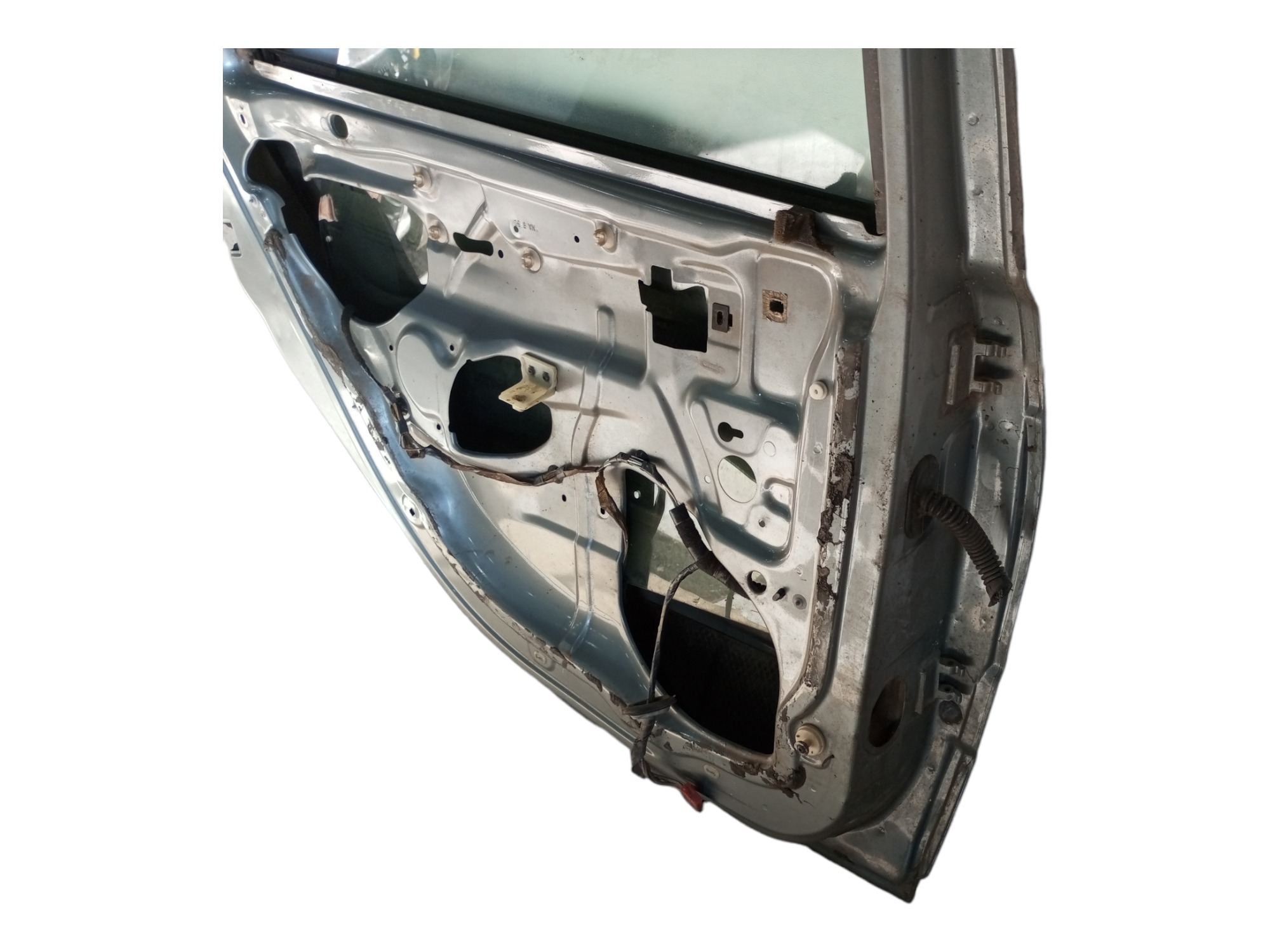 Porta Scenic 99 2000 2001 2002 2005 2008 Traseira Esquerda  Traseira Esquerda Prata 4