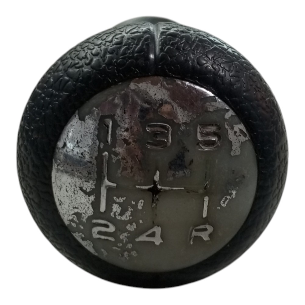 Manopla Alavanca Cambio Peugeot 207 2008 2014 Original Usado Preto 3