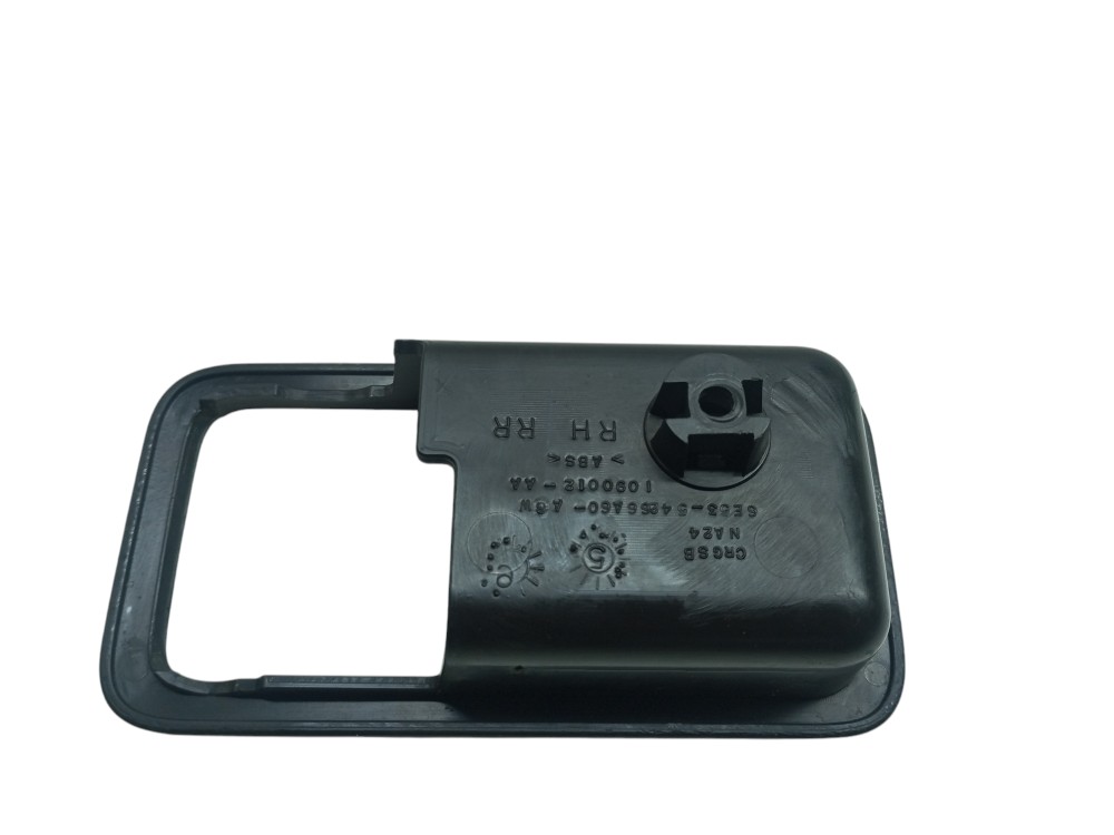 Moldura Macaneta Interna Traseira Direita Ford Fusion 2007 Preto Traseira 6
