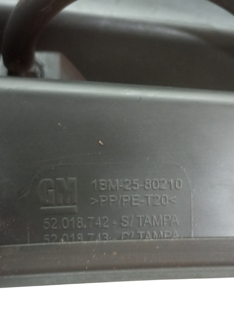 Grade Churrasqueira Parabrisa Spin 2014 2015 Chevrolet Preto Plástico 5