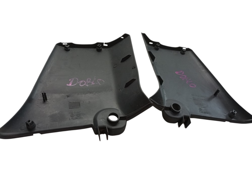 Moldura Coluna Central Doblo 2002 2005 2010 Inferior Par 2