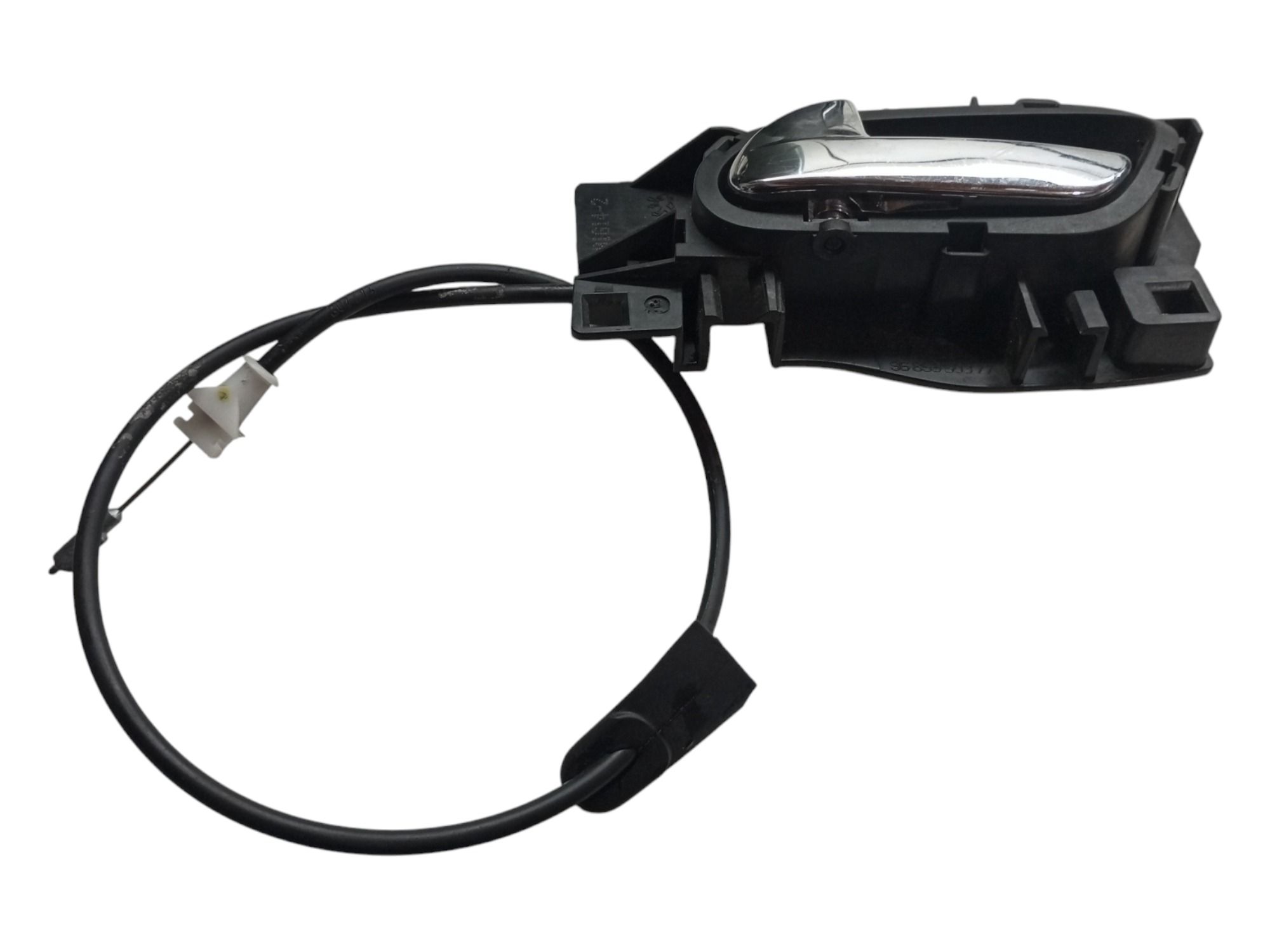 Macaneta Interna Peugeot 308 2012 2015 Traseira Esquerda  Preto Dianteira/traseira 1