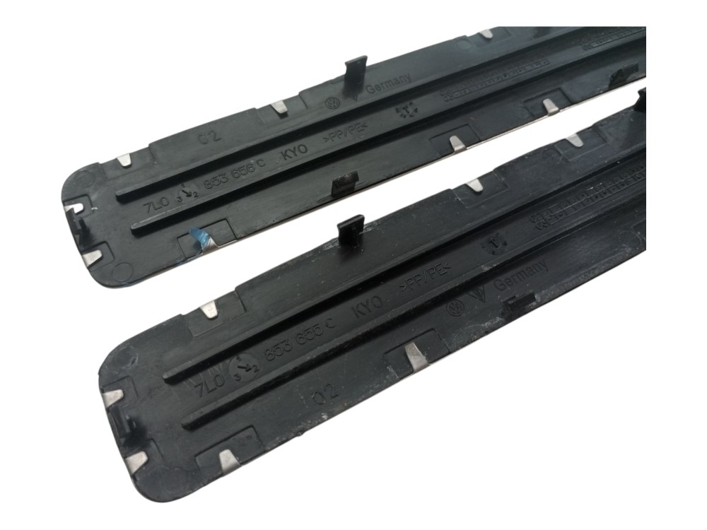 Par Soleira Porta Volkswagen Touareg 2008 2010 Dianteiro 4