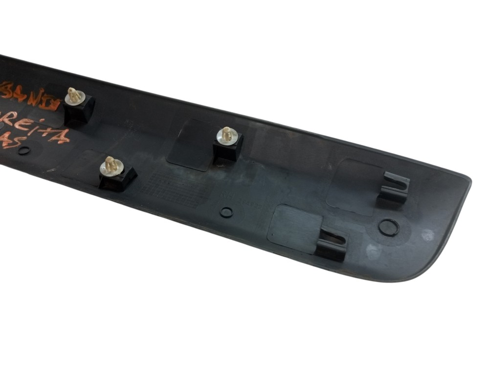 Friso Porta Sandero 2007 2009 2011 Traseira Direita Usada Preto 5