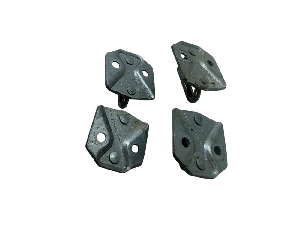 Batente Porta Fechadura New Fiesta 2007 2014 Jogo 4 Pcs 6