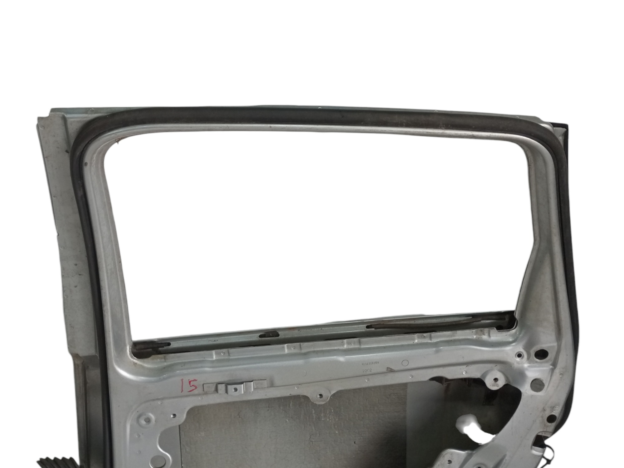 Porta Polo 2005 2006 2007 2008 Traseira Direita Volkswagen Traseira Esquerda Prata 5