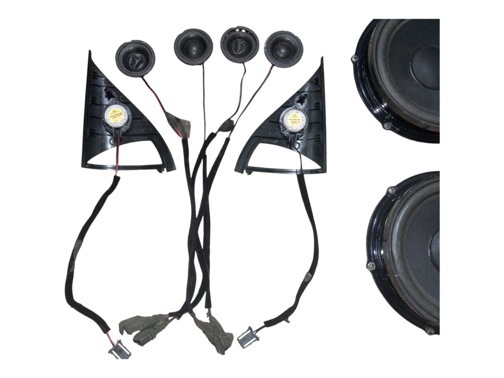 Kit Som Modulo Amplificador Alto Falante Touareg 2008 2010 4