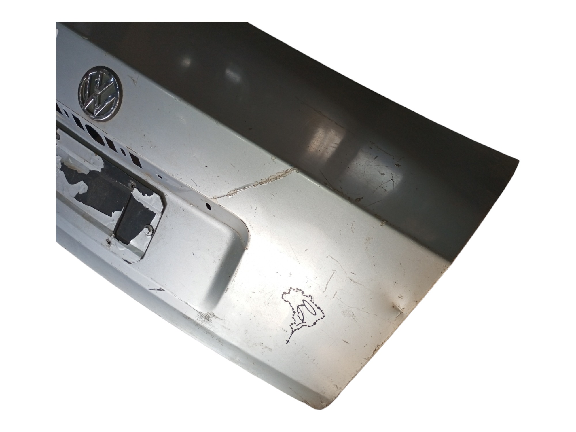 Tampao Tampa Traseira Passat 98 99 2000 2001 Porta Malas Prata 7