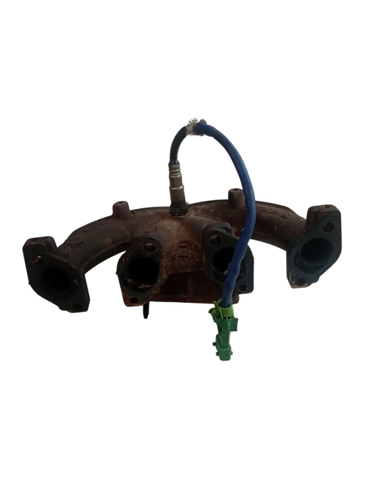 Coletor Escape Peugeot 206 207 2004 2010 Com Sonda Lambda 6