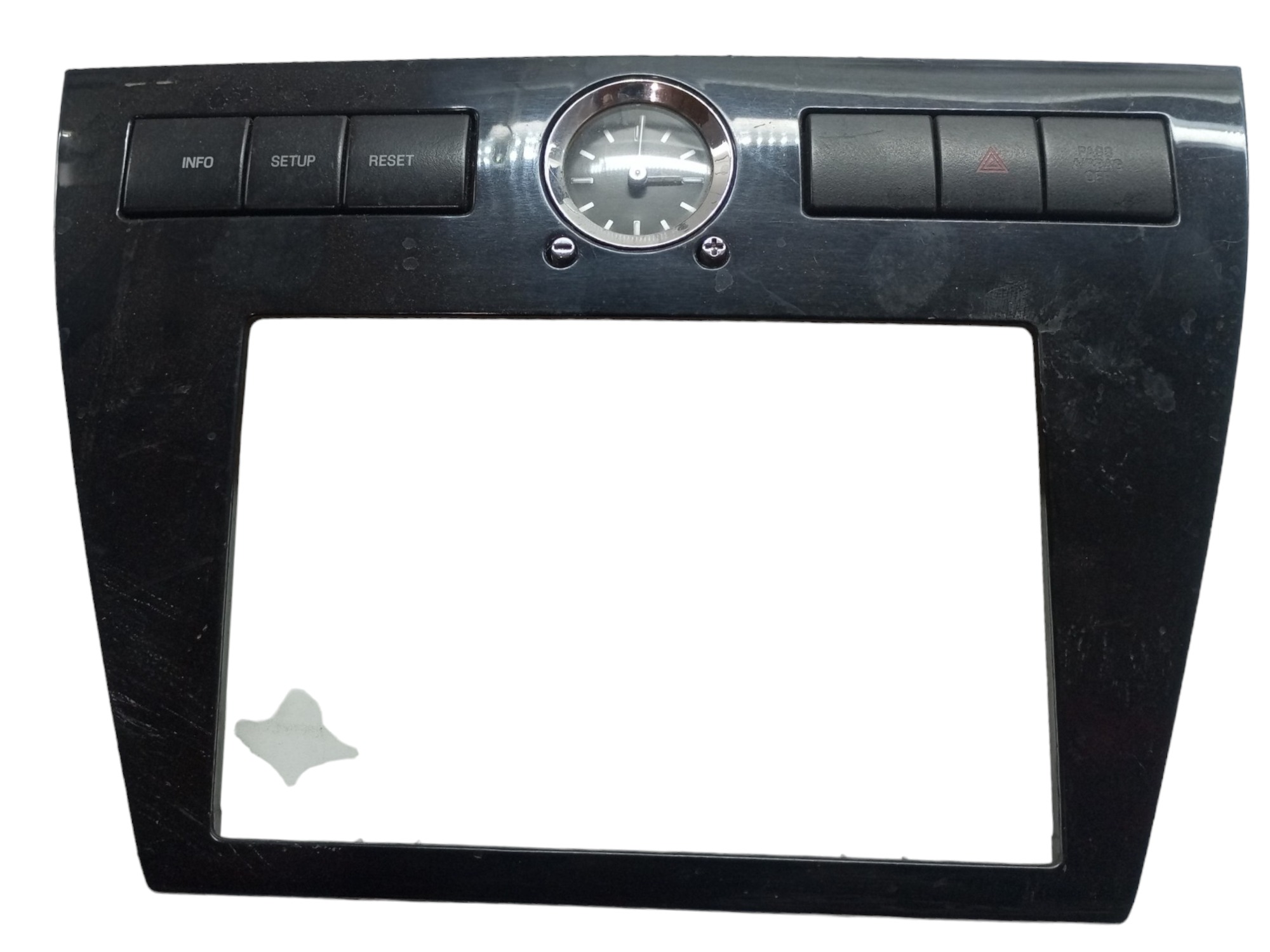 Moldura Central Relogio Ford Fusion 2006 2007 2008 2009