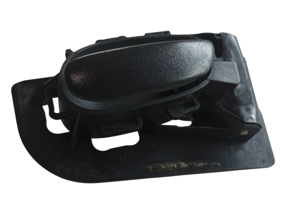 Macaneta Interna Peugeot 206 99 2000 2010 Traseira Direita  Preto Traseira 5