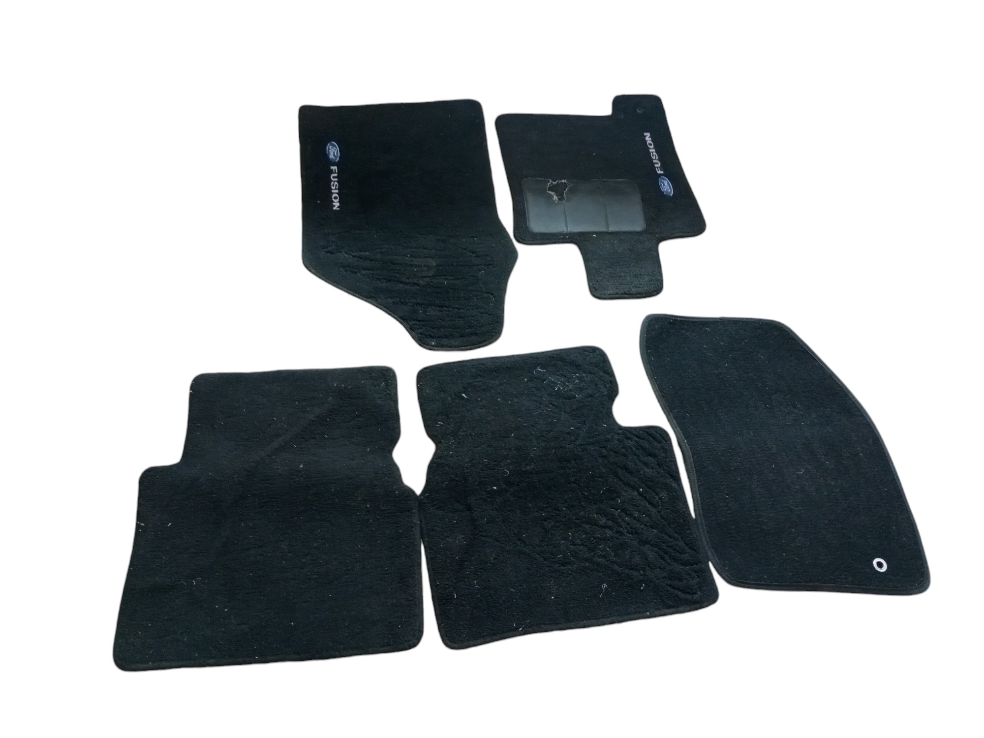 Jogo Tapete Ford Fusion 2007 2008 2010 2011 2012 Carpete  Preto 5