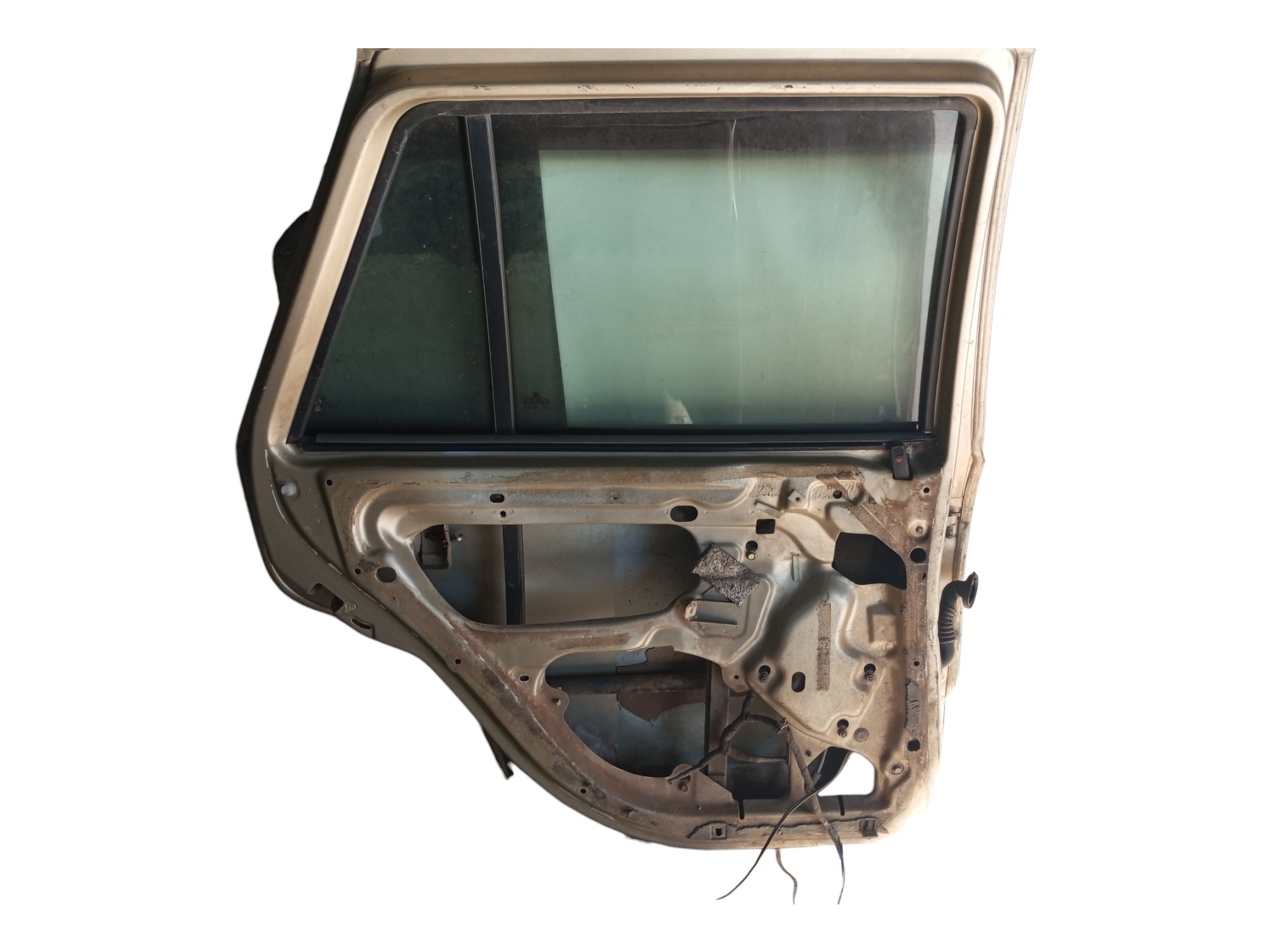Porta Gol G3 G4 Parati 99 2002 2005 2007 Traseira Esquerda  Traseira Esquerda Bege 5