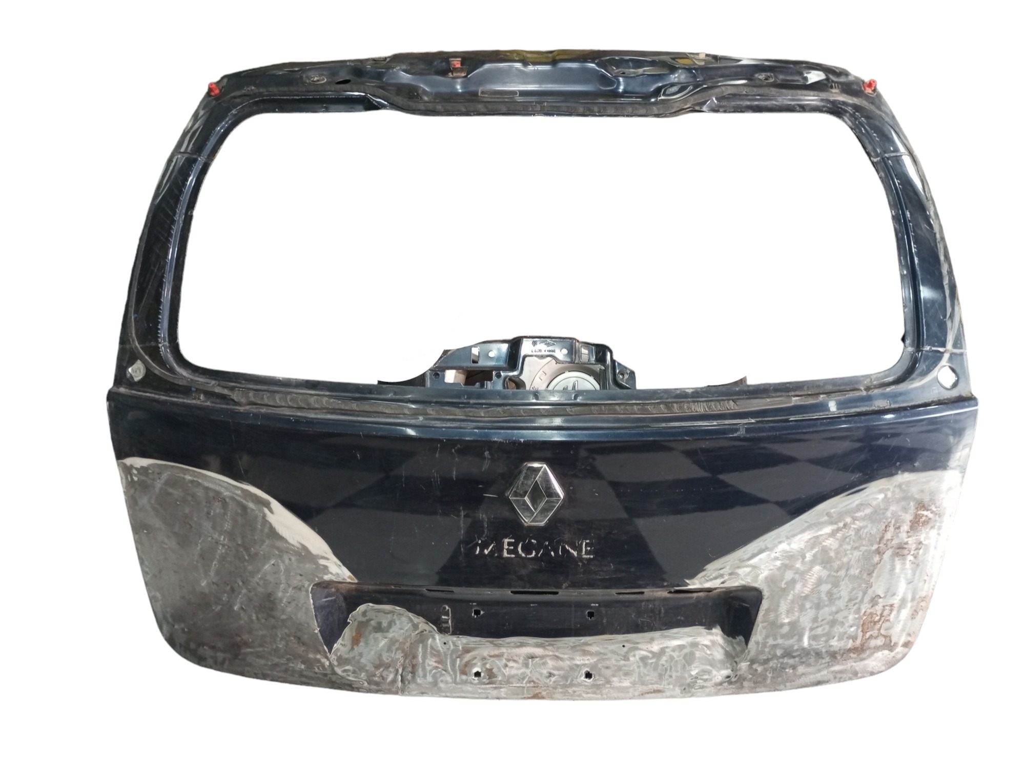 Tampao Tampa Traseira Megane Grand Tour 2007 2012 Recuperada Azul 7