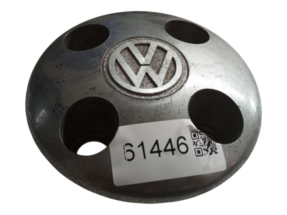 Calota Miolo 4 Furos Volkswagen Brasilia 74 75 76 77 78 80 Cinza 4