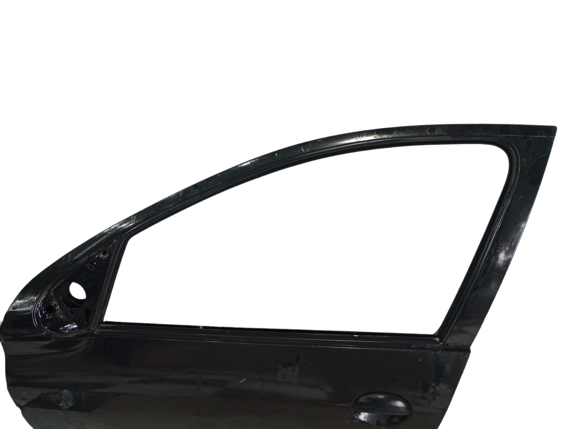 Porta Peugeot 206 207 2006 2007 2008 Dianteira Esquerda  Dianteira Esquerda Preto 7
