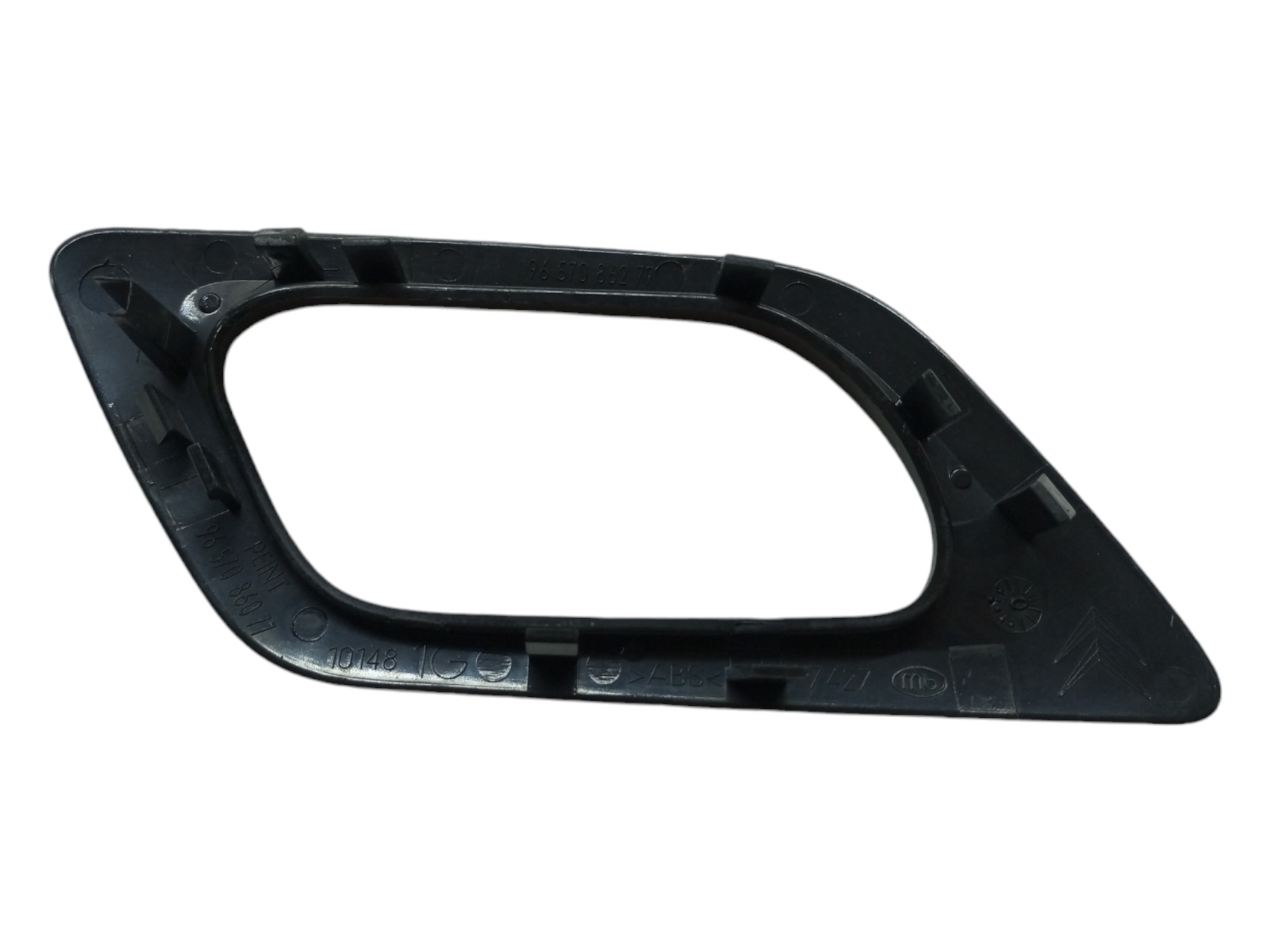 Moldura Macaneta Interna C4 2008 2012 Traseira Esquerda Preto Traseira 6