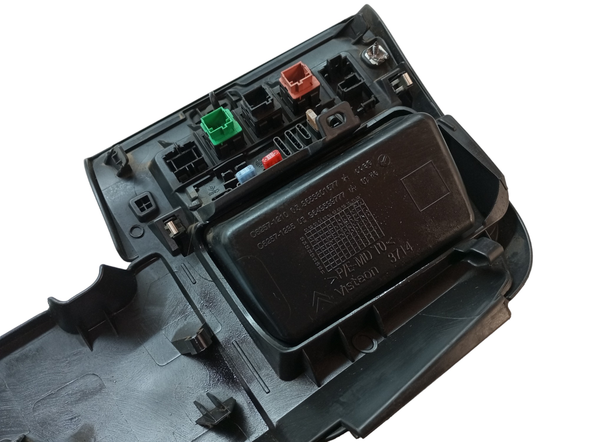 Acabamento Painel Inferior Citroen C4 Pallas 2008 2010 2012 Preto 4
