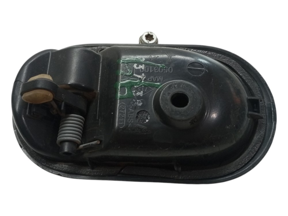 Macaneta Interna Renault Sandero 2008 2012 Dianteiro Esquerd Preto Dianteira 7