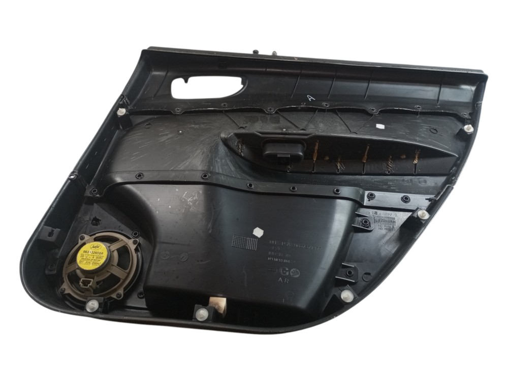 Forro Porta Peugeot 307 2005 2010 2012 Traseira Esquerda Preto 5