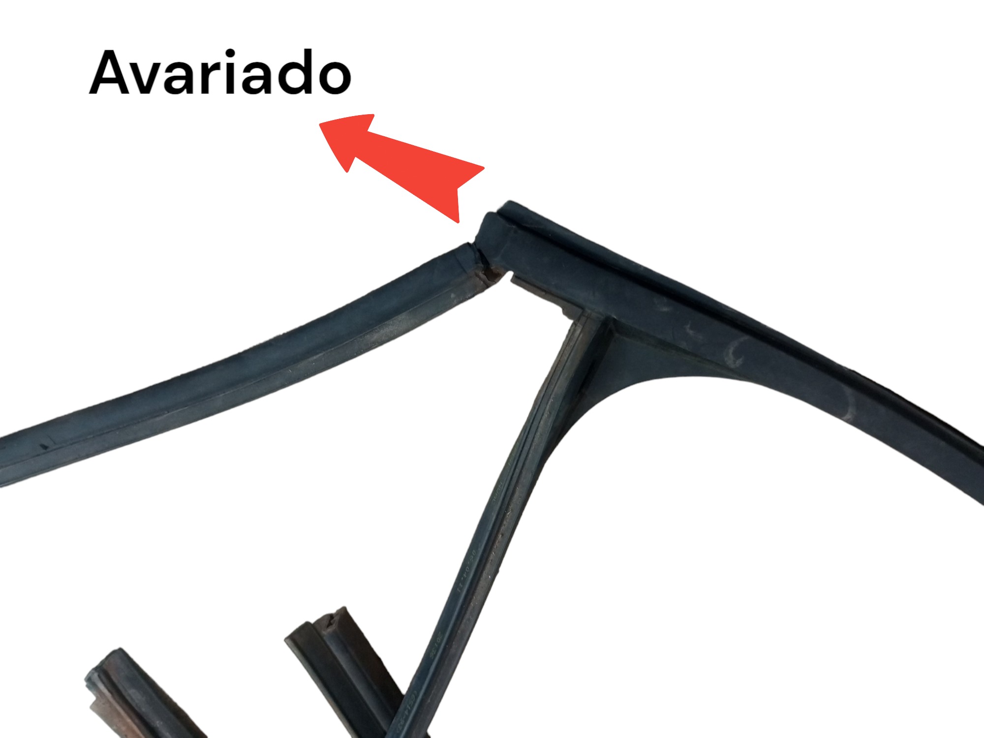 Kit Borracha Porta Ford Focus 2008  2013 Traseira Esquerda 3