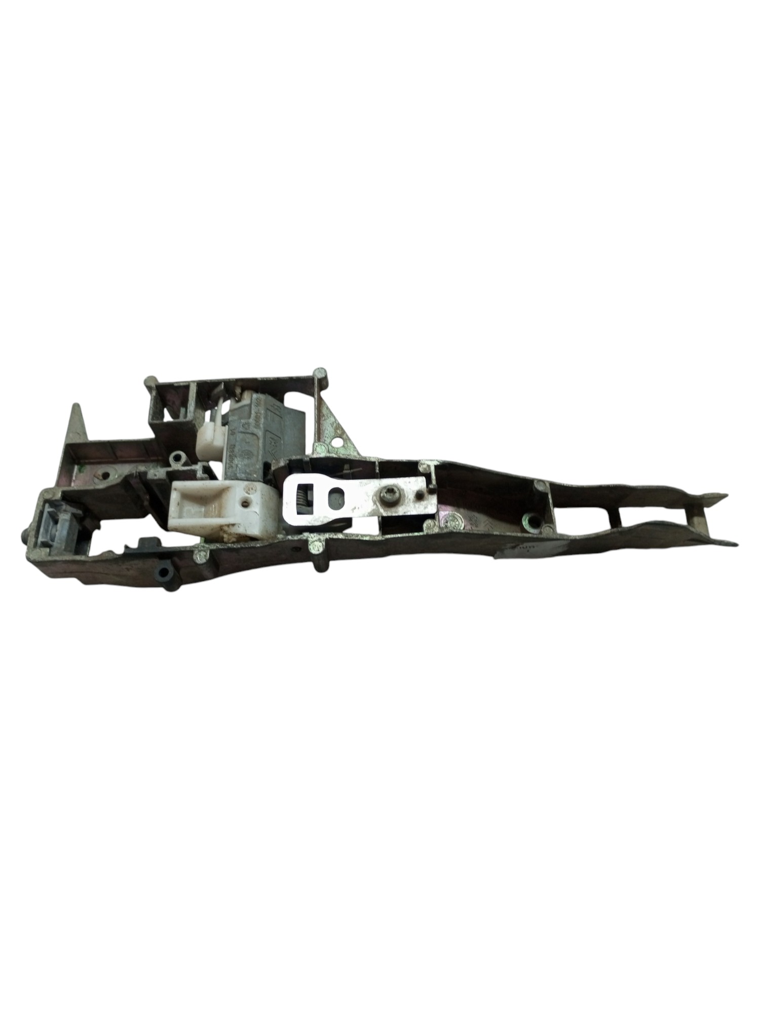 Suporte Macaneta Externa C4 2008 2012 Traseira Esquerda Prata Traseira 7