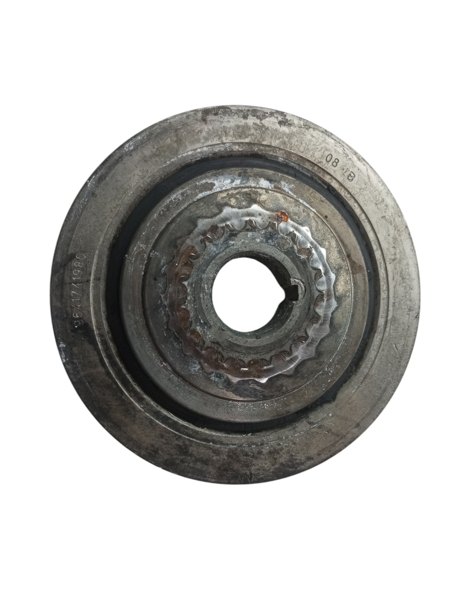 Polia Virabrequim Citroen C4 Peugeot 307 2008 2009 2012 2.0 1