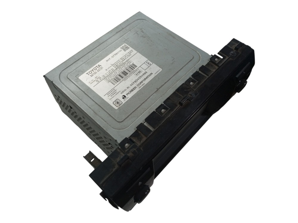 Radio Central Multimidia Toyota Corolla 2013 2015 2019 Usado 6